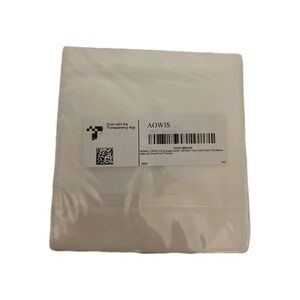 100PCS CD Storage Cases, Standard Two-Sided Clear CD Sleeve Case with Drop-Proof